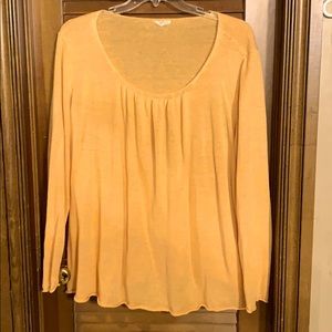 Orange Eileen Fisher sweater